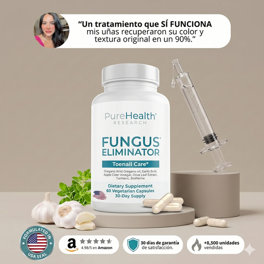 Fungus Elimination™  | Elimina los Hongos desde adentro (PIES Y MANOS)