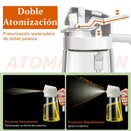 SprayOil™ | Dispensador de Aceite 2 en 1